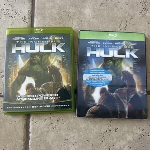 Incredible Hulk (Blu-ray, 2008) 2 Disc With Limited Edition 3d Packaging